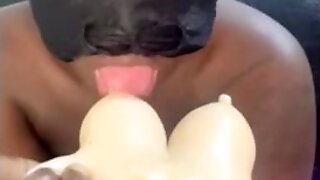 Black Lezzies Globes Worshipping,hit Lezzies Sucking Tits Till Orgasm!