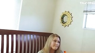 Filthy Sister Addison Lee Slips Brothers Fat Prick In Her Tight Mouth