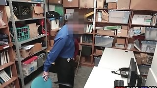 Thick Latina Nubile Shoplifter Gets Caught By Security