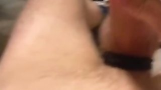Tied Up Fuckpole And Nads Edging Till Cum Shot